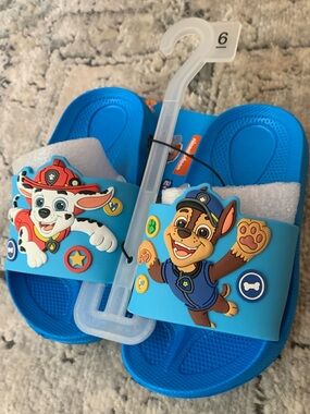 Paw Patrol Toddler Slides Size 6